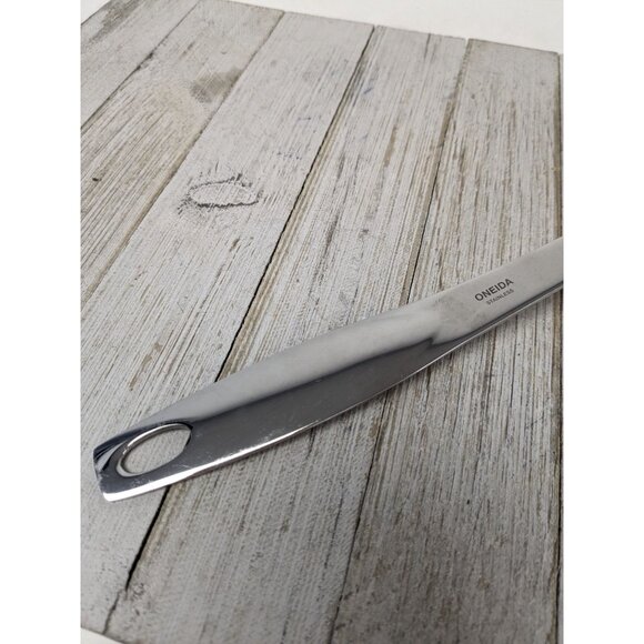 Oneida Slotted Spatula Holes 13” Stainless Steel #2 - Picture 6 of 9